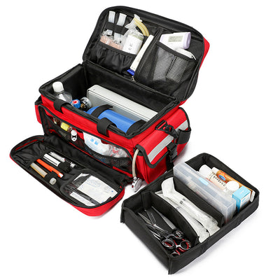 Demonstration of Large Capacity Waterproof Medical Oxygen Cylinder Emergency Kit