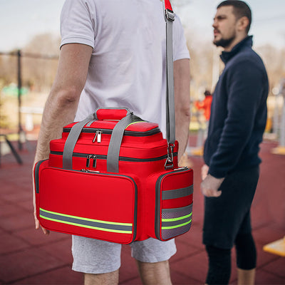 Accessible Waterproof Oxford Cloth Large Capacity Medical Kit Mediascene display