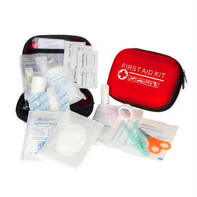 Demonstration of Medical First Aid Kit With EVA Bag