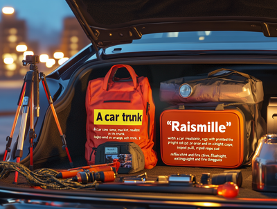 Vehicle First Aid Kit Essentials