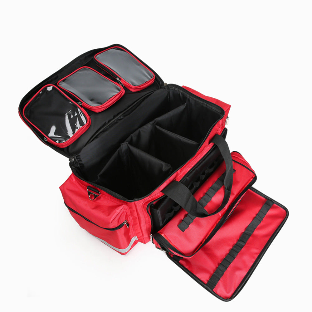 Red Personal Medical First Aid Kit Media 4 of 5