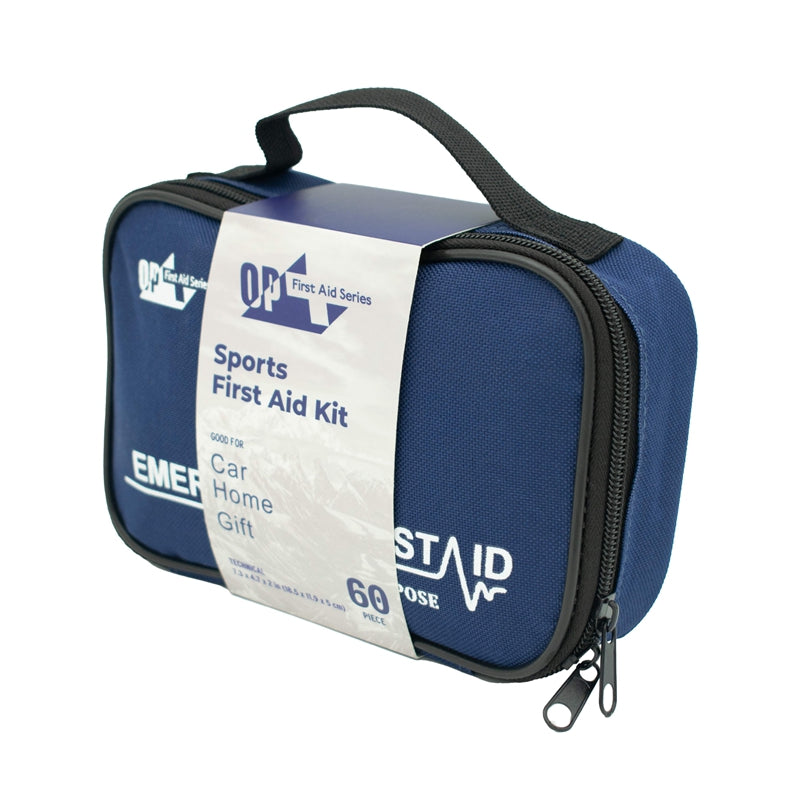 Blue Portable Car First Aid Kit