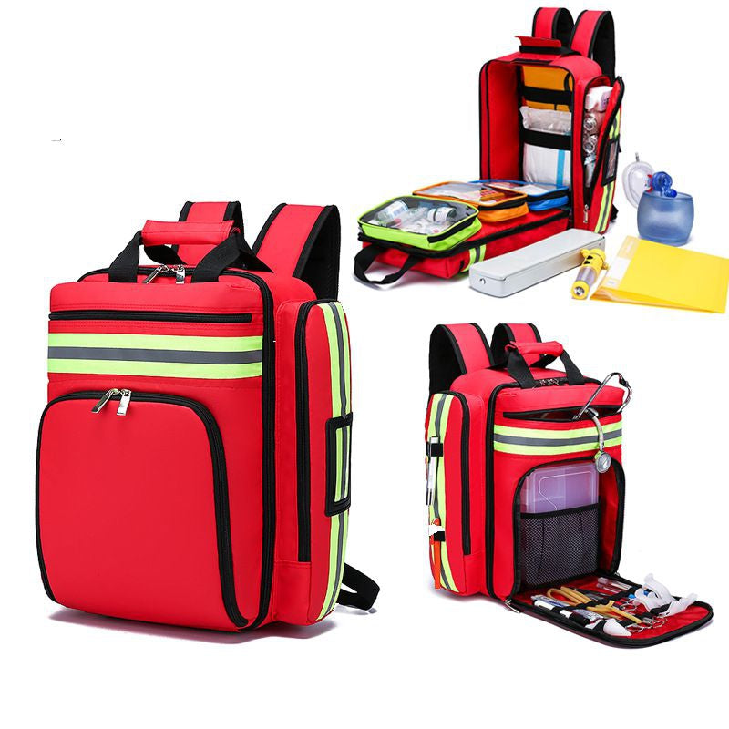 Front of Large Capacity Medical Backpack(TRAUMA BAG)