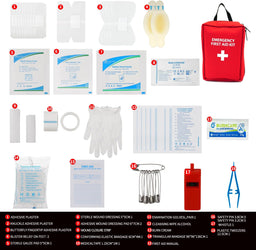 Raismile Portable First Aid Kit – Compact & Ready for Emergencies