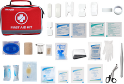 RAISMILE Red Emergency First Aid Kit