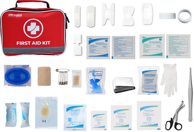 RAISMILE Red Emergency First Aid Kit