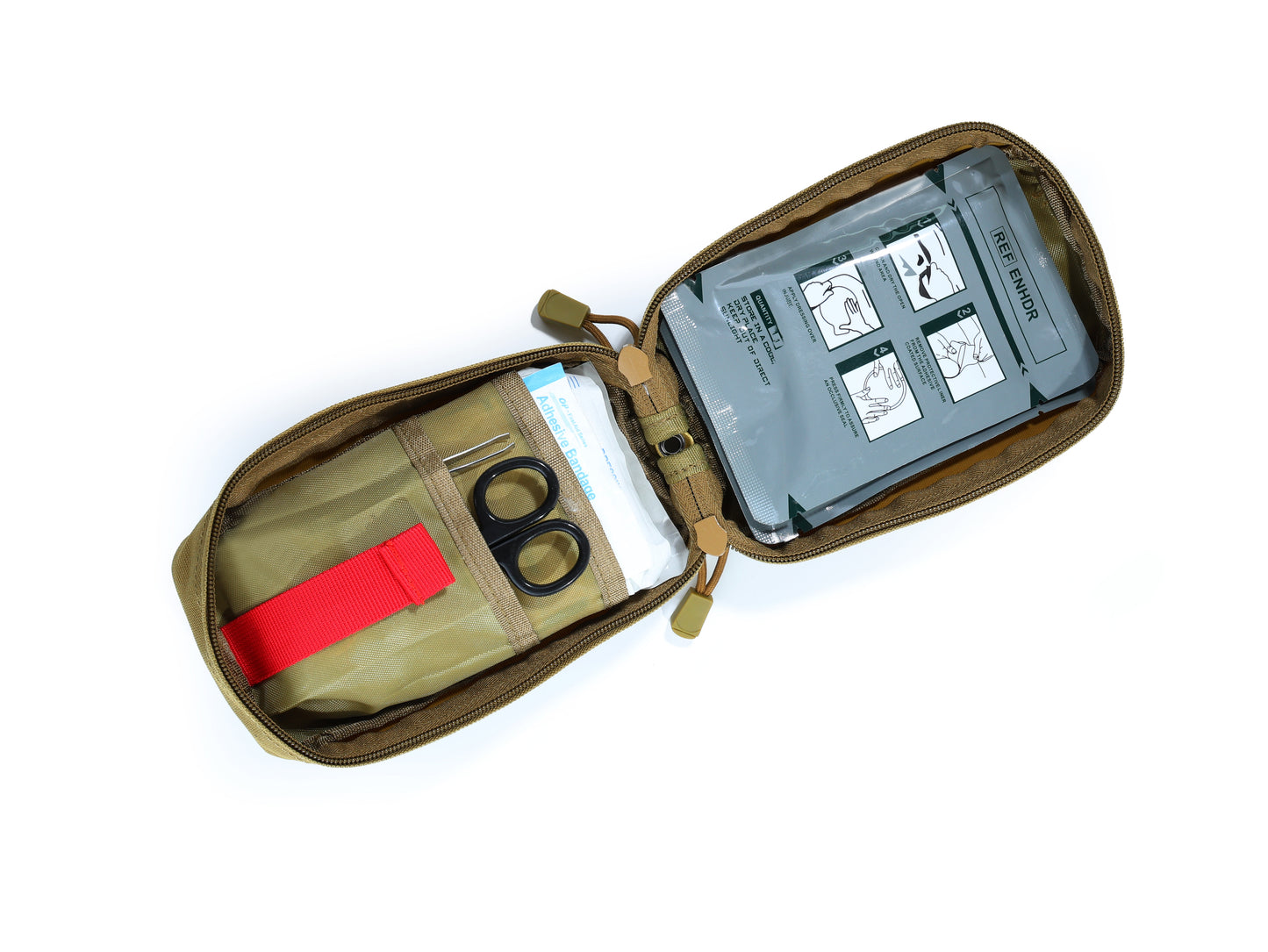 Green First Aid & Survival Pouch