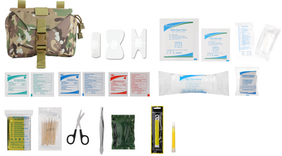 Camouflage Outdoor First Aid Pouch