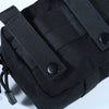 Black Zippered Essentials Pouch