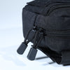 Black Zippered Essentials Pouch